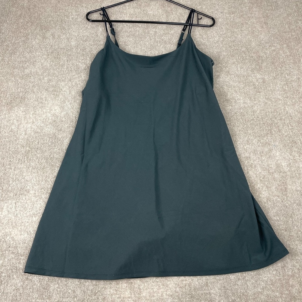 Abercrombie & Fitch Traveler Romper Womens Medium Charcoal Gray Spaghetti Strap